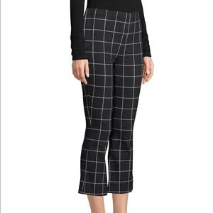 Bailey 44 Black Checkered Crop Pants